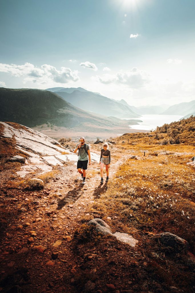 Hikers in Norway