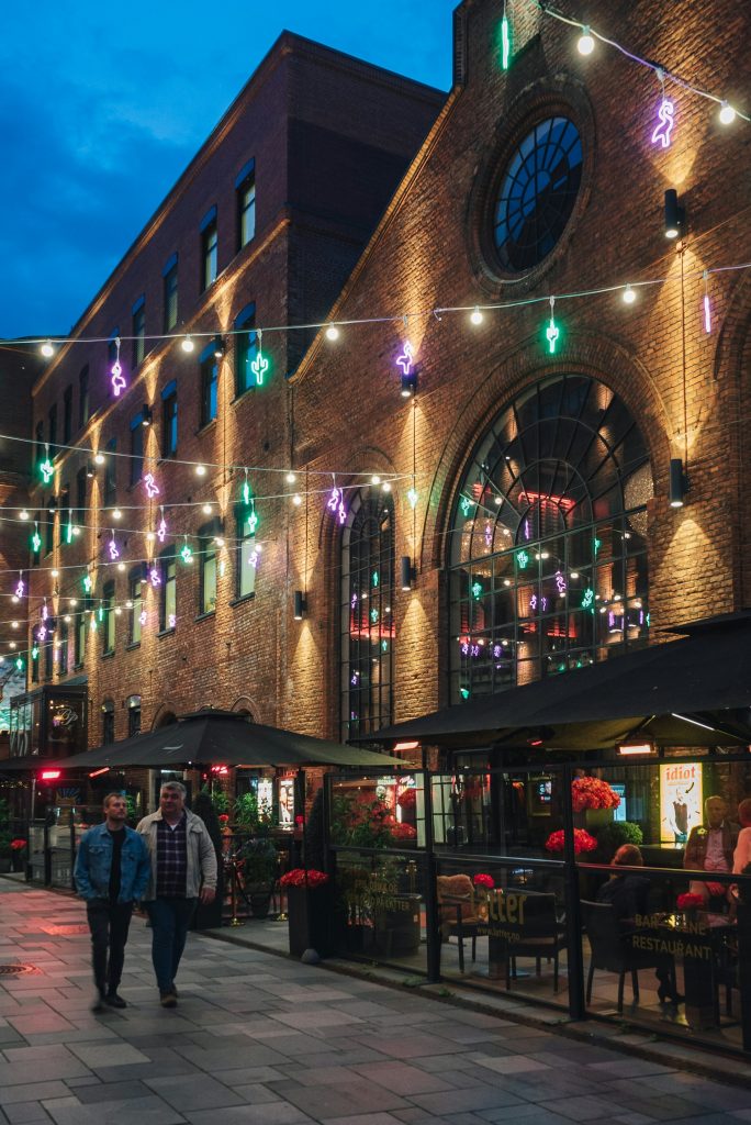 Restaurant at Aker Brygge in Oslo