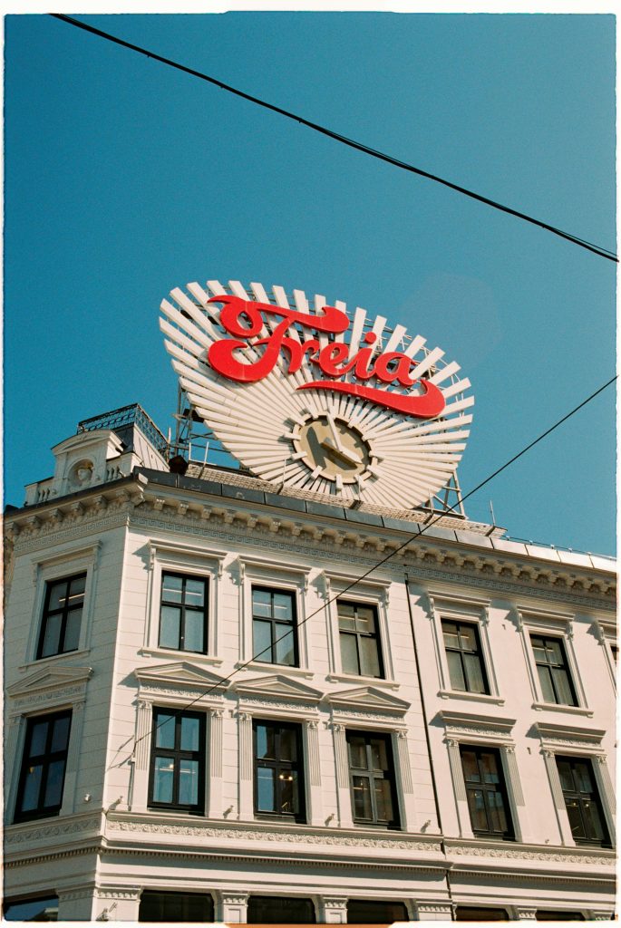 The Freia logo in Oslo