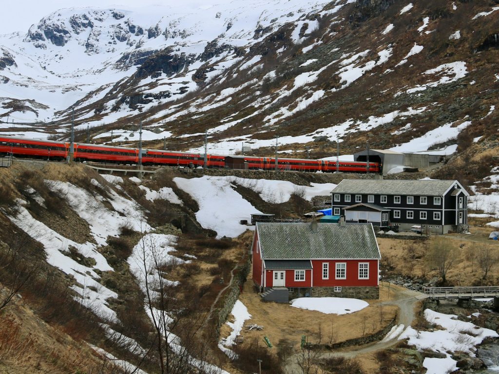 A train in Norway